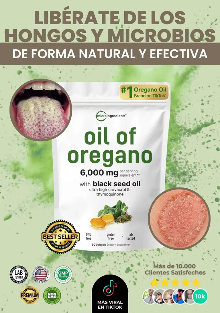 Aceite de orégano| Protege piel, cabello y estómago